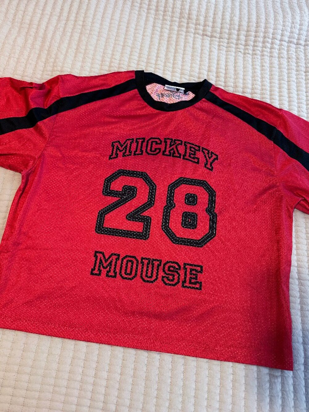 Disney/ASOS Mickey Mouse Mesh Jersey | Size L